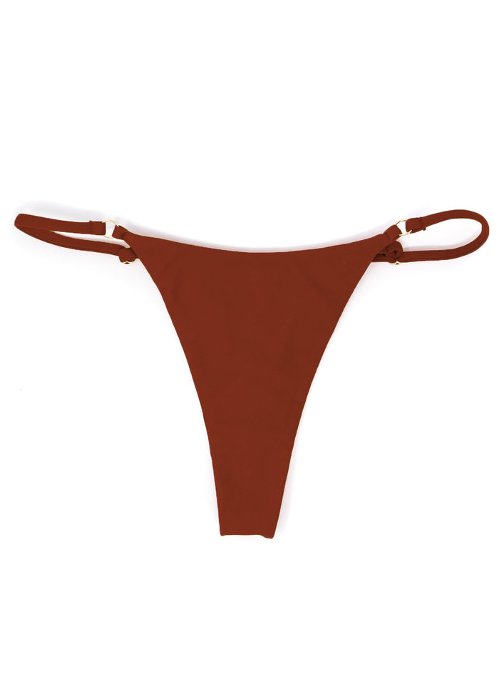 Skimpy Sustainable Hawaii Bikini Bottom in Terracotta