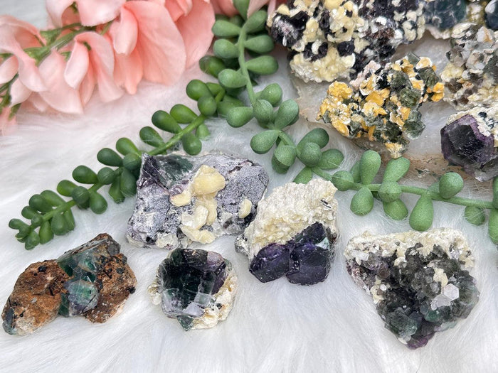 Namibia Fluorite Clusters