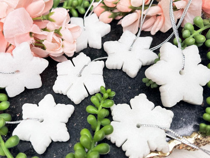 white-onyx-snowflake-crystal-ornaments