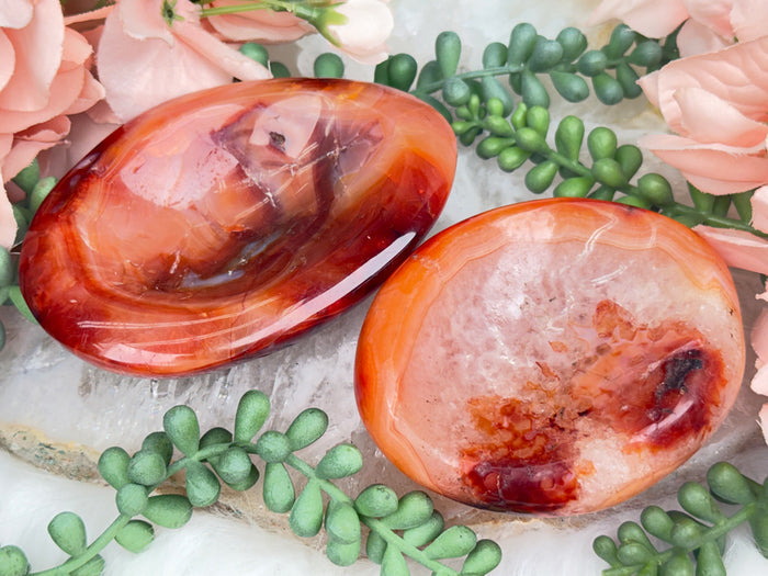 Orange Carnelian Bowls