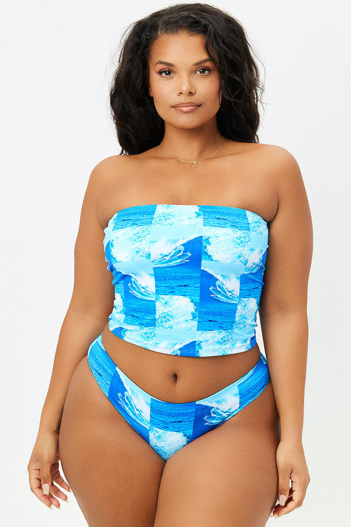 Peace Hipster Full Coverage Waves Bottom Extended