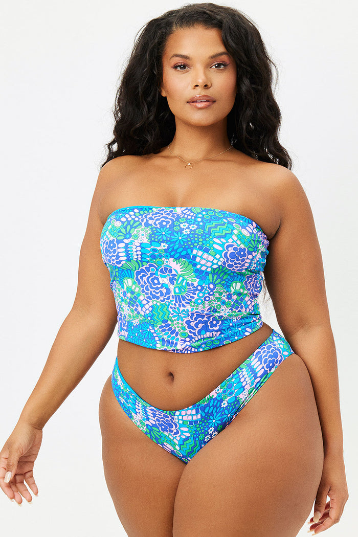 Peace Strapless Good Vibes Top Extended