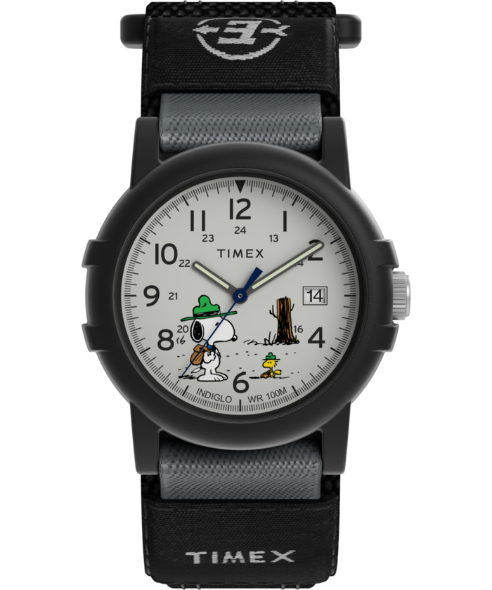 TW4B29100 Peanuts® x Timex Expedition® Beagle Scout Fast Wrap Strap Watch Primary Image