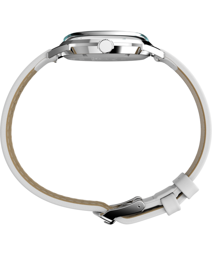 TW2Y68800 Peanuts® x Timex Marlin® Flower Dial 38mm Leather Strap Watch  Profile Image