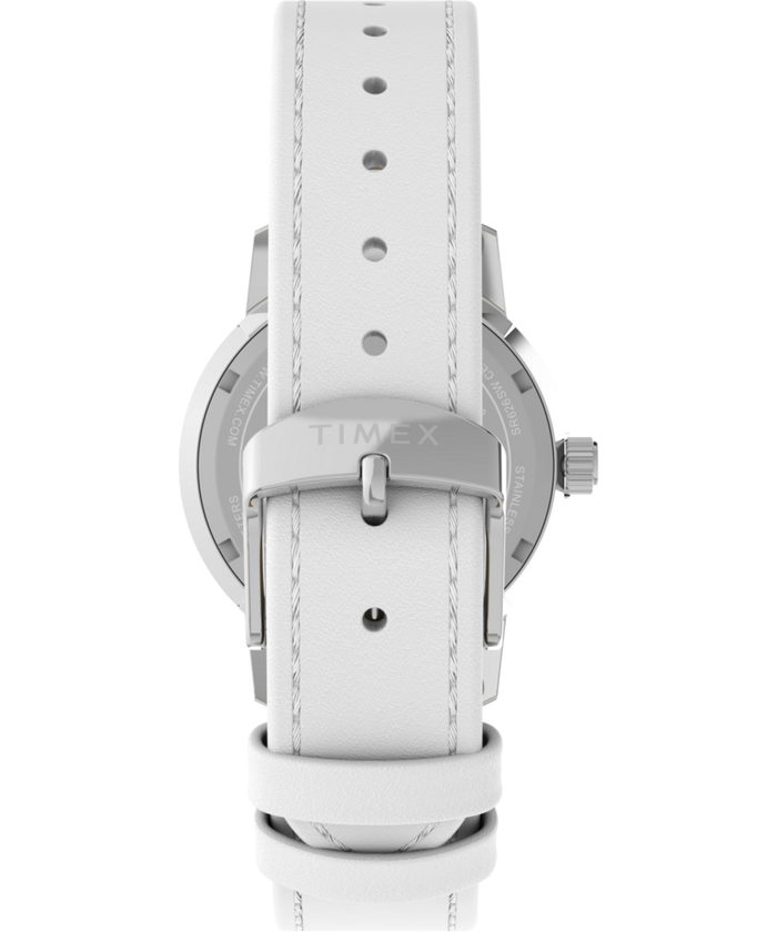 TW2Y68800 Peanuts® x Timex Marlin® Flower Dial 38mm Leather Strap Watch  Strap Image