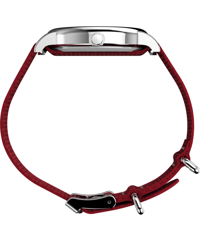 TW2R41400 Peanuts® x Timex Snoopy 38mm Fabric Strap Watch Profile Image