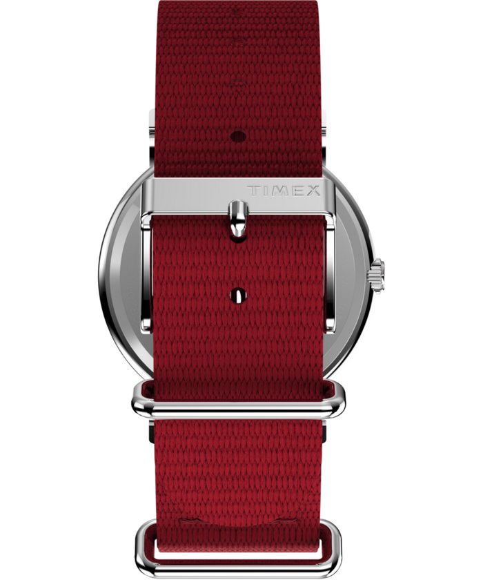 TW2R41400 Peanuts® x Timex Snoopy 38mm Fabric Strap Watch Strap Image