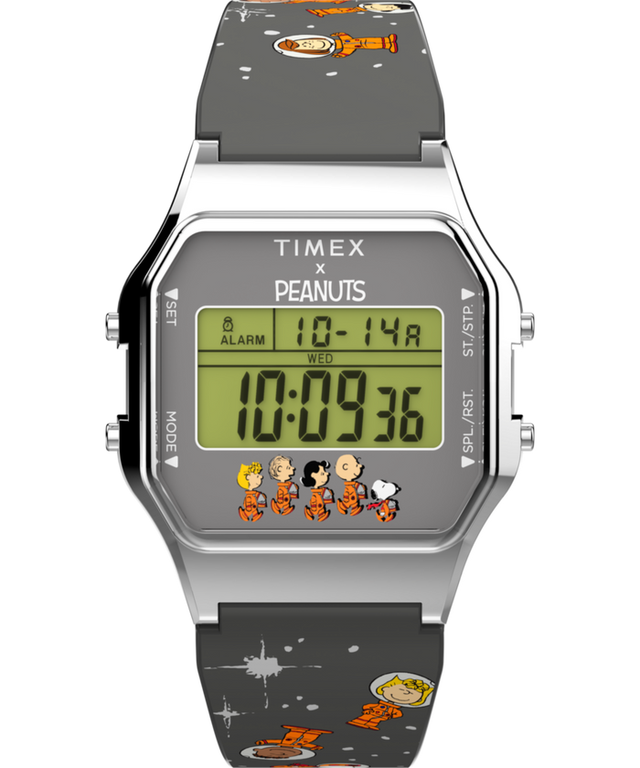 TW2W90100 Peanuts® x Timex T80 Peanuts Space 34mm Resin Strap Watch Primary Image