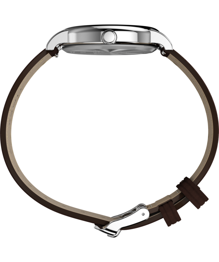 TW2Y51500 Peanuts® x Timex Weekender Baseball 38mm Leather Strap Watch  Profile Image