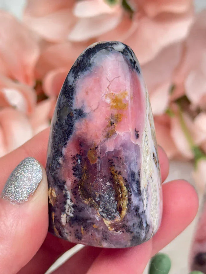 black-pink-opal-freeform