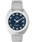 TW2Y33100 Q Timex® 1972 Time Machine Reissue 39mm Stainless Steel Bracelet Watch Primary Image