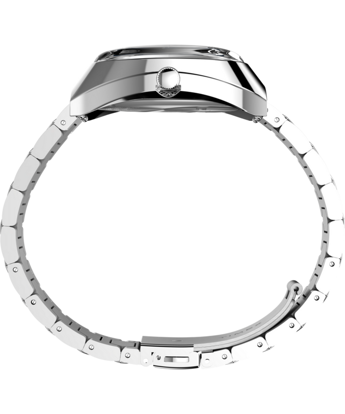 TW2Y33100 Q Timex® 1972 Time Machine Reissue 39mm Stainless Steel Bracelet Watch Profile Image