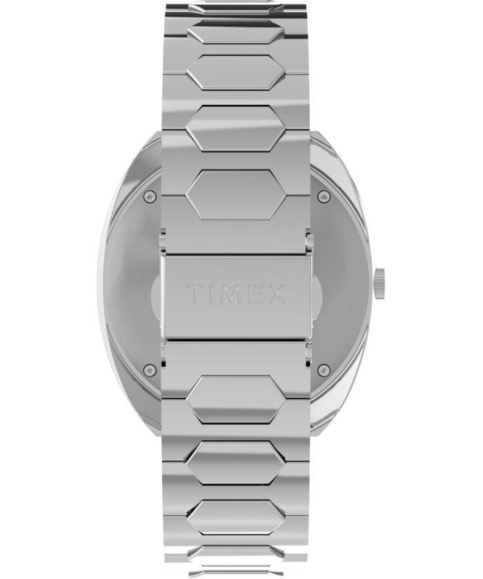 TW2Y33100 Q Timex® 1972 Time Machine Reissue 39mm Stainless Steel Bracelet Watch Strap Image