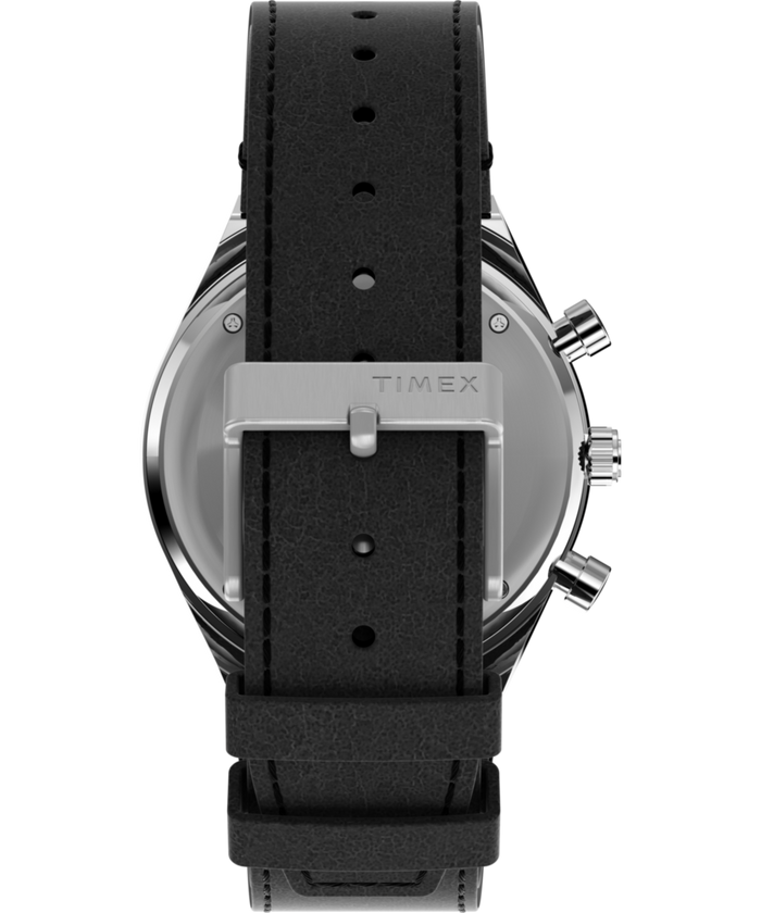 TW2V42700 Q Timex Chronograph 40mm Leather Strap Watch Strap Image