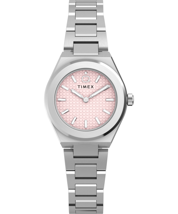 TW2Y77400 Q Timex® Continental Mini 24mm Stainless Steel Bracelet Watch Primary Image