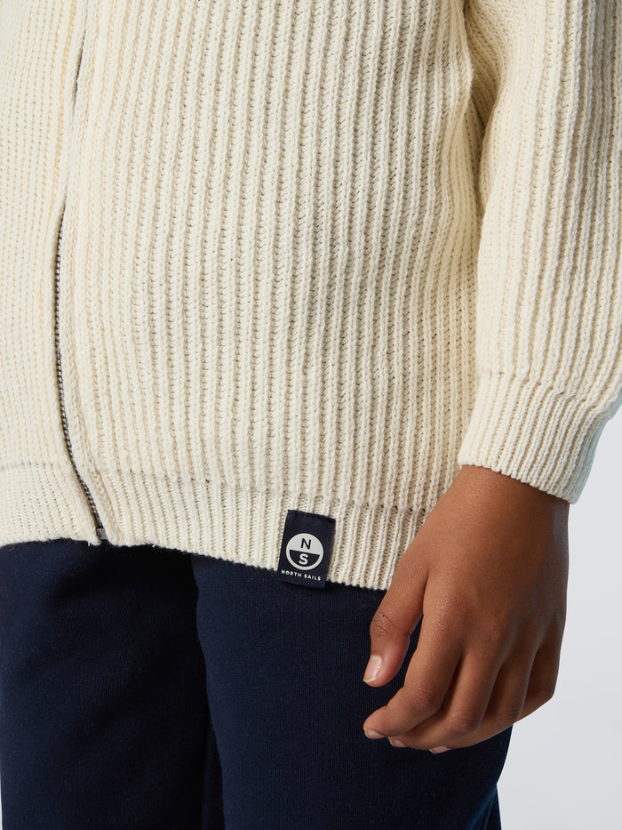 6 | Marshmallow | full-zip-7gg-knitwear-796140