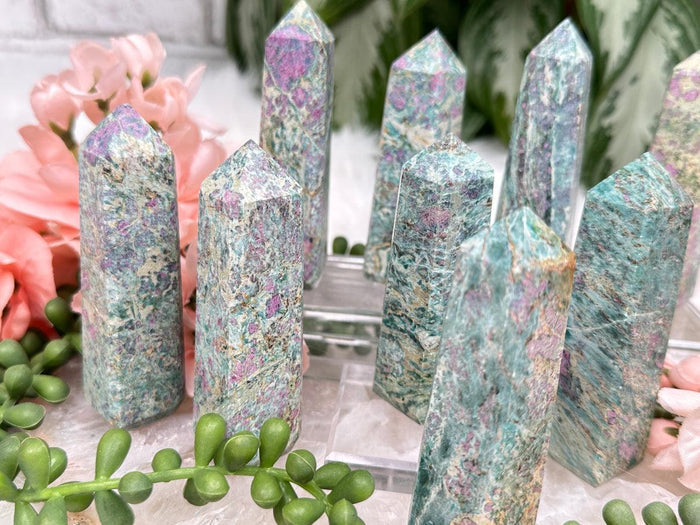 ruby-fuchsite-obelisks