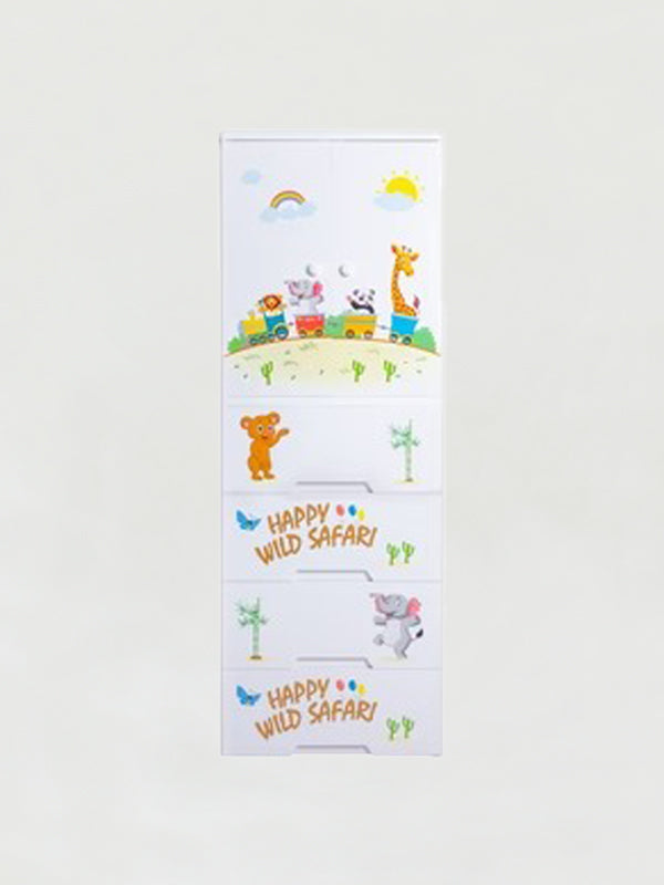 Safari Theme 7 Layer Wardrobe