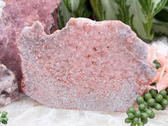 Semi-Polished Pink Amethyst