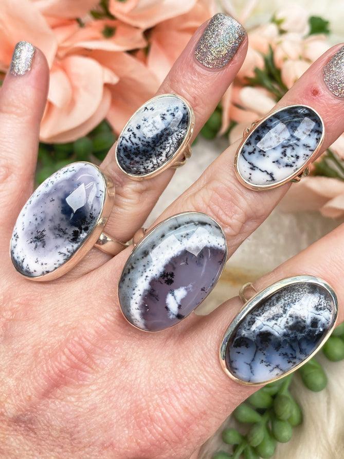 silver-dendrite-rings
