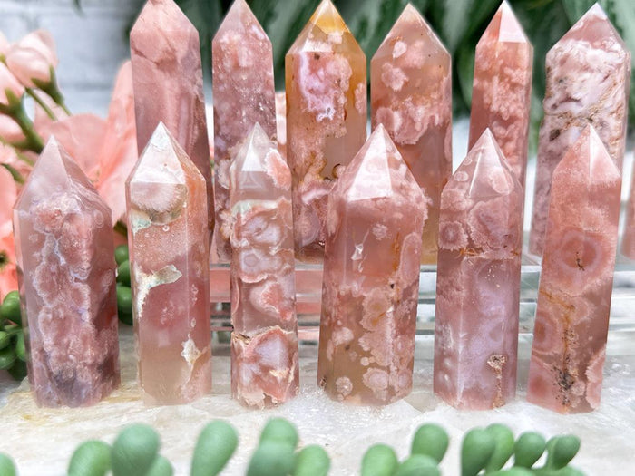 Small Flower Agate Points