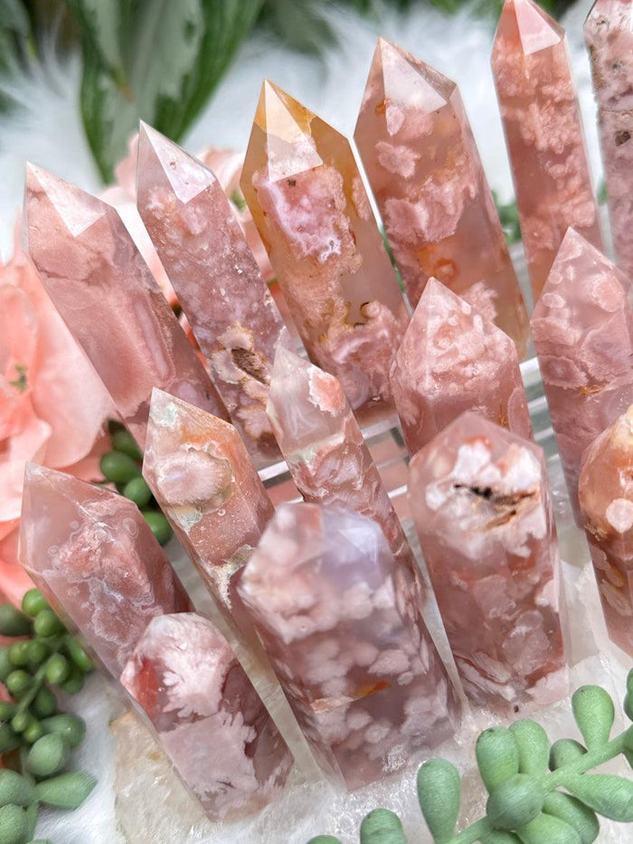 Small Flower Agate Points