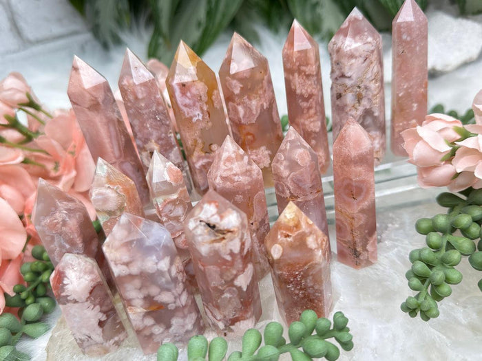 Small Flower Agate Points