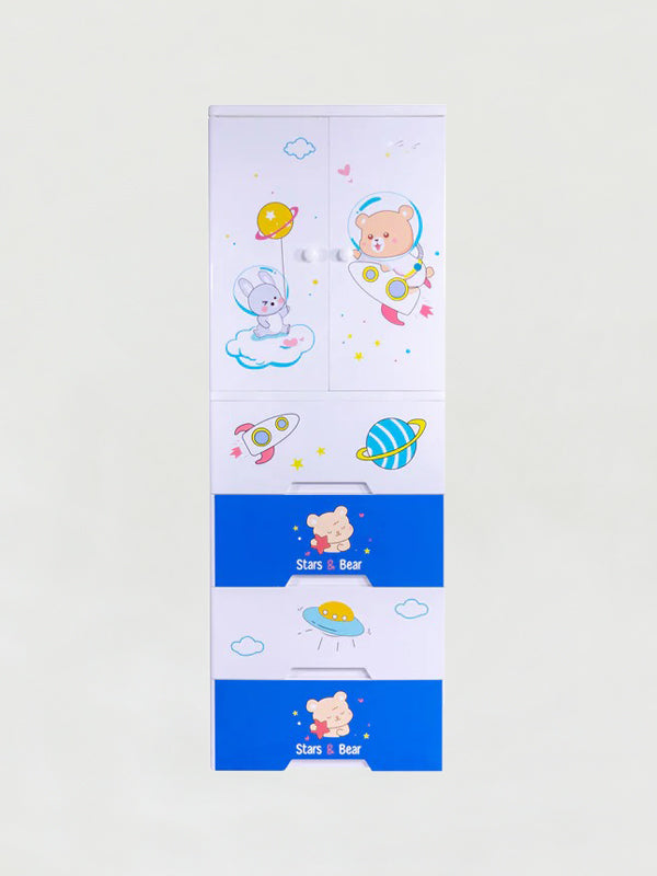 Space Theme 7 Layer Wardrobe