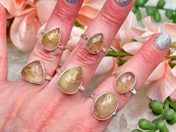 silver-rutile-quartz-rings