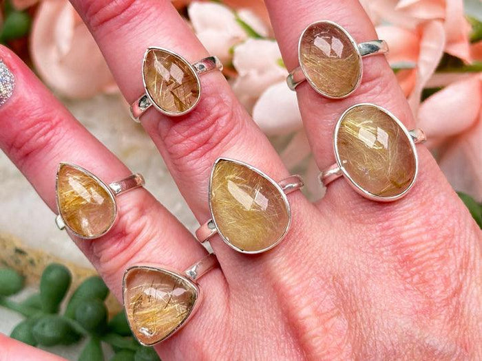 silver-rutile-quartz-rings
