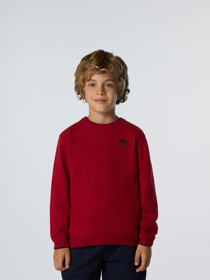 1 | Red lava | crewneck-12gg-knitwear-796135