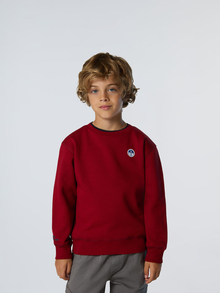 1 | Red dahlia | crewneck-sweatshirt-wlogo-794477