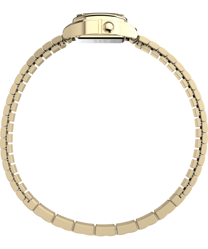 TW2Y46600 Teeny Tiny Timex Endorsed by Dimepiece 20mm Stainless Steel Expansion Band Watch with Perfect Fit Profile Image