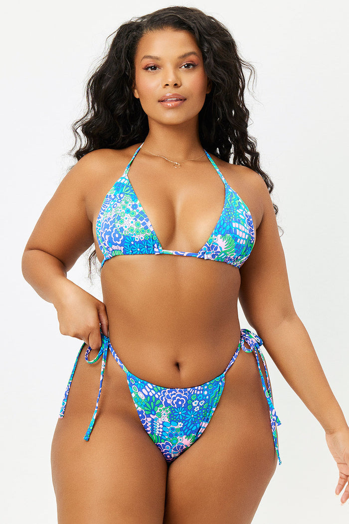 Tia Good Vibes String Tie Skimpy Bottom Extended