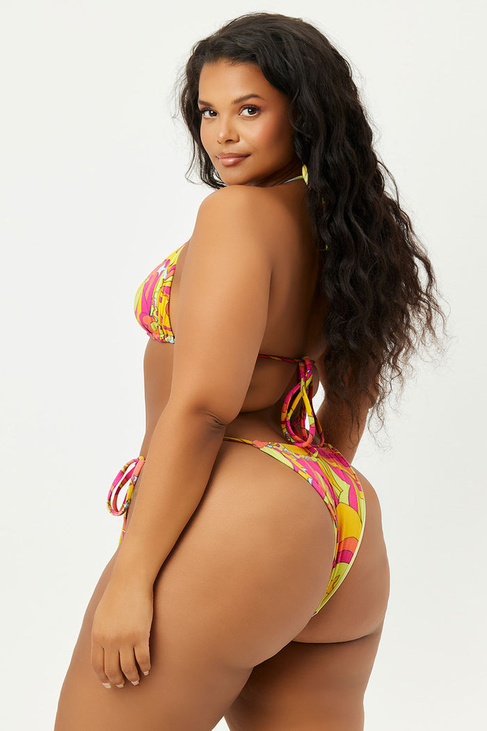 Tia Peace Terry Skimpy Bikini Bottom Extended