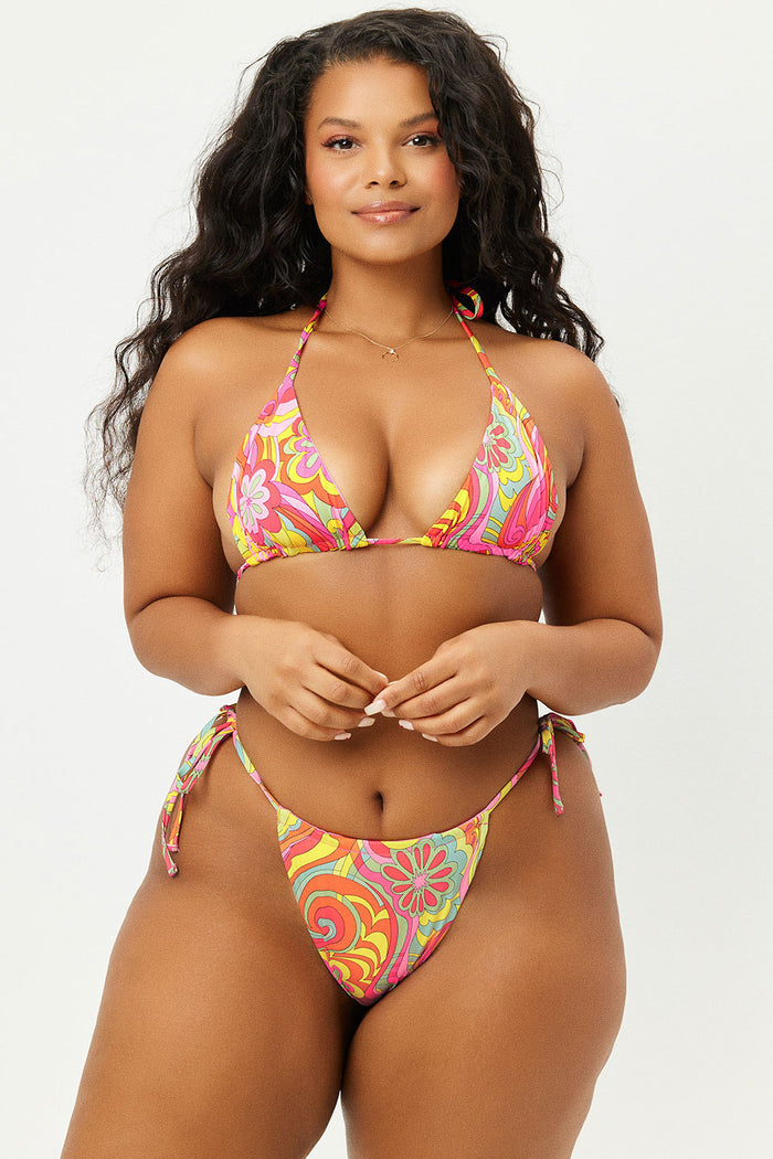 Tia Far Out Triangle Top Extended