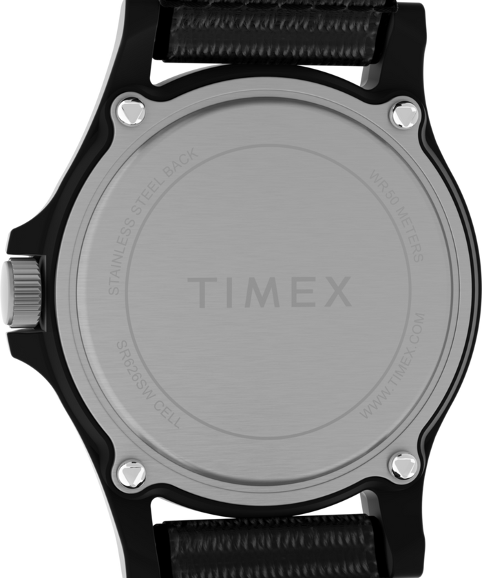 TW2Y58700 Timex Joshua Tree National Park 40mm Fabric Strap Watch Caseback Image