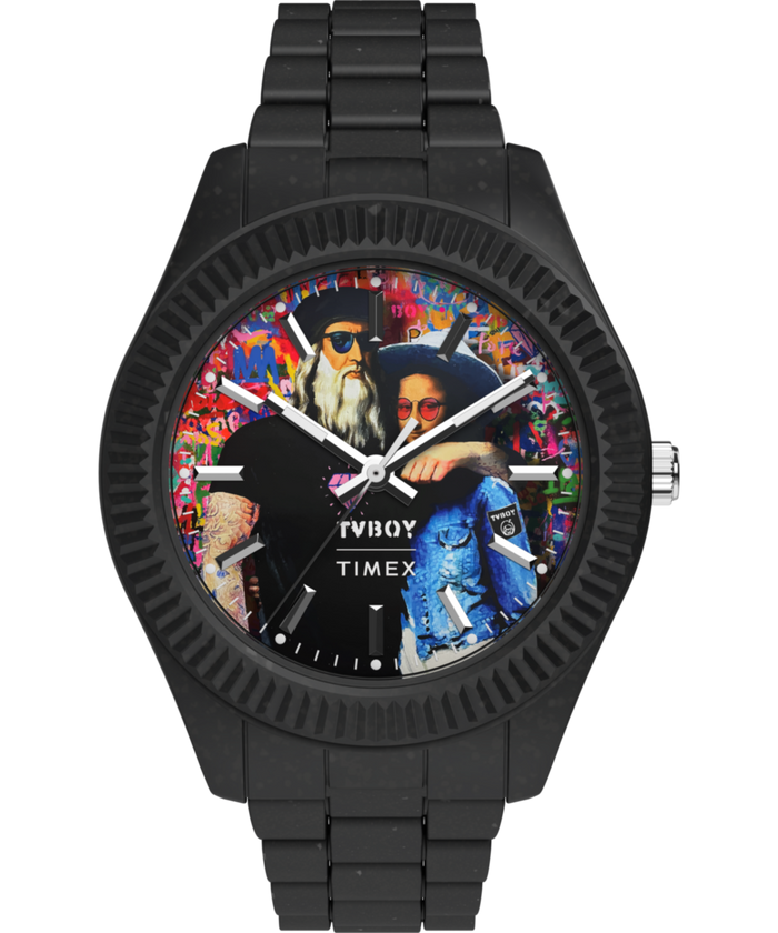 TW2Y46700 Timex Legacy Ocean x TVBOY 42mm #tide Material Bracelet Watch Primary Image