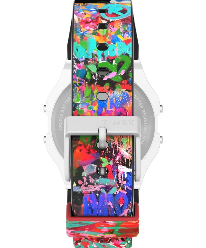 TW2Y46800 Timex T80 x TVBOY 34mm Resin Strap Watch Strap Image