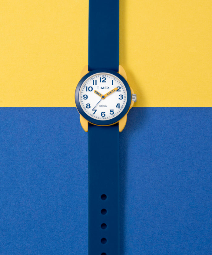 TW2W92100 TIMEX TIME MACHINES® 30mm Silicone Strap Watch Campaign Key Silhouettes (Beauty shots) Image