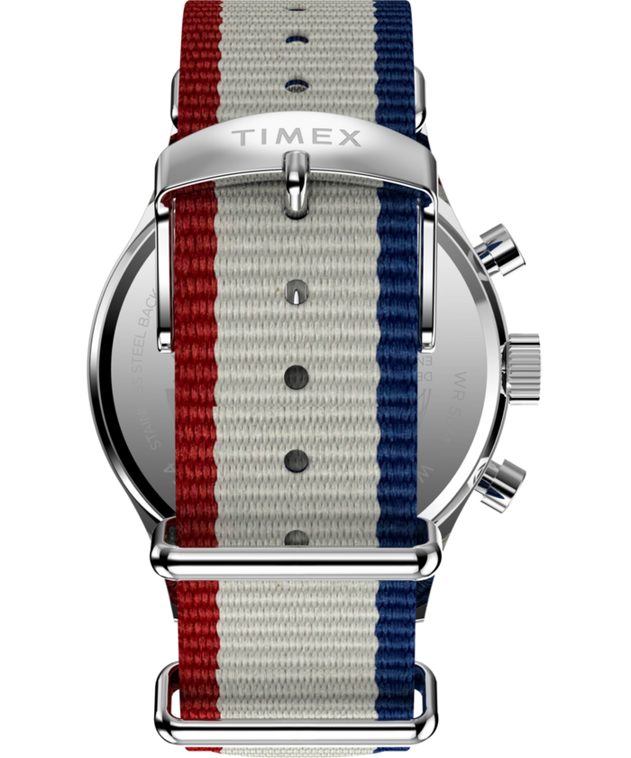 TW2Y15800 Timex Weekender New England Chronograph 40mm Eco-Conscious Fabric Strap Watch Strap Image