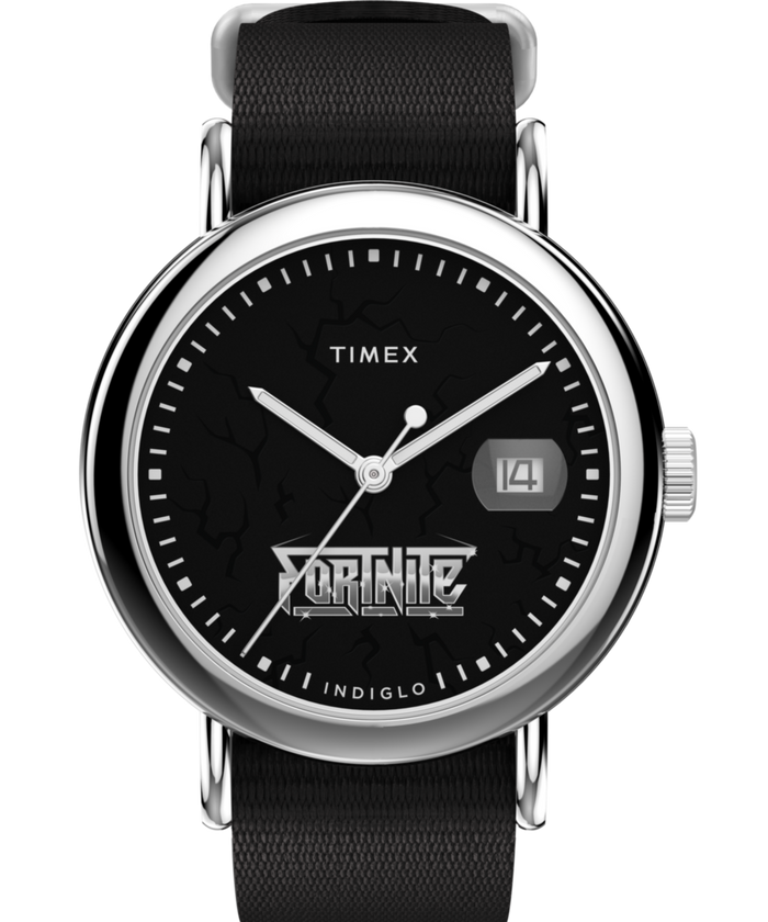 TW2Y46400 Timex x Fortnite Weekender 37mm Fabric Strap Watch Primary Image
