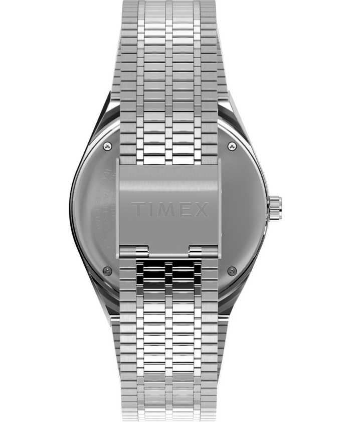 TW2Y48100 Timex x seconde/seconde/ 38mm Stainless Steel Bracelet Watch Strap Image