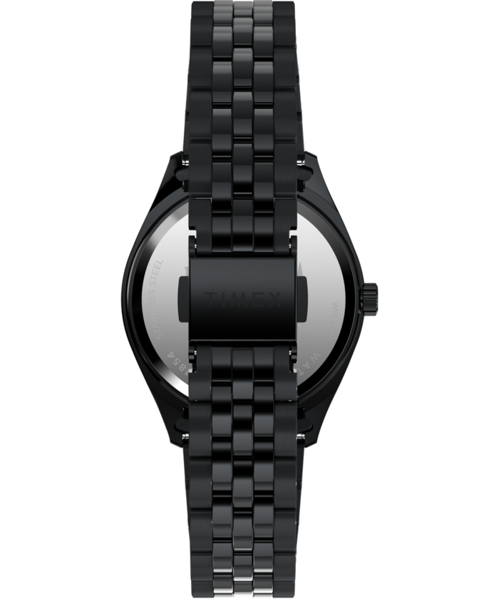 TW2Y19600 Timex x Wednesday Timex Legacy 36mm Stainless Steel Bracelet Watch Strap Image