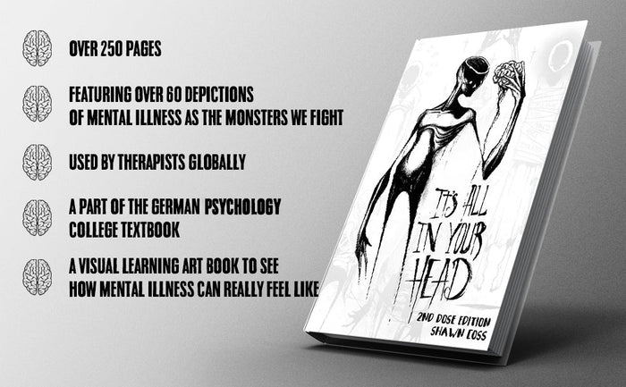 VOL 2 - It's All In Your Head Art Book