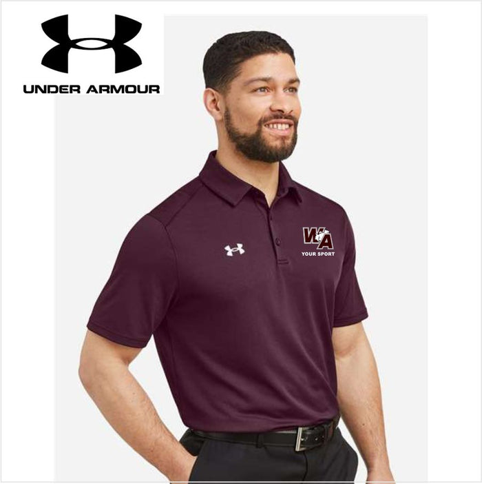 WA Under Armour Men's Tech™ Polo