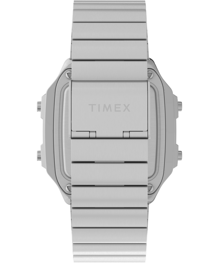 TW5M68900 World Time Digital 40mm Stainless Steel Bracelet Watch Strap Image