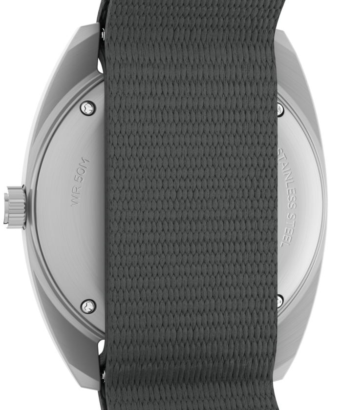TW2Y52300 Worn & Wound x Timex Storm 37mm Fabric Strap Watch Caseback Image
