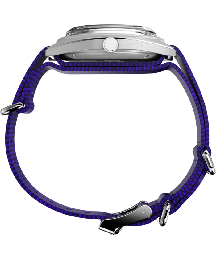 TW2Y52200 Worn & Wound x Timex Whirlpool 37mm Fabric Strap Watch Profile Image