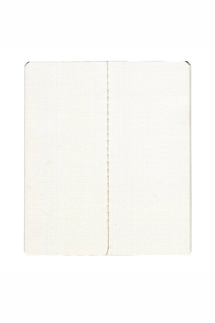 Open RO-BIKI grid notebook showing cream graph paper pages